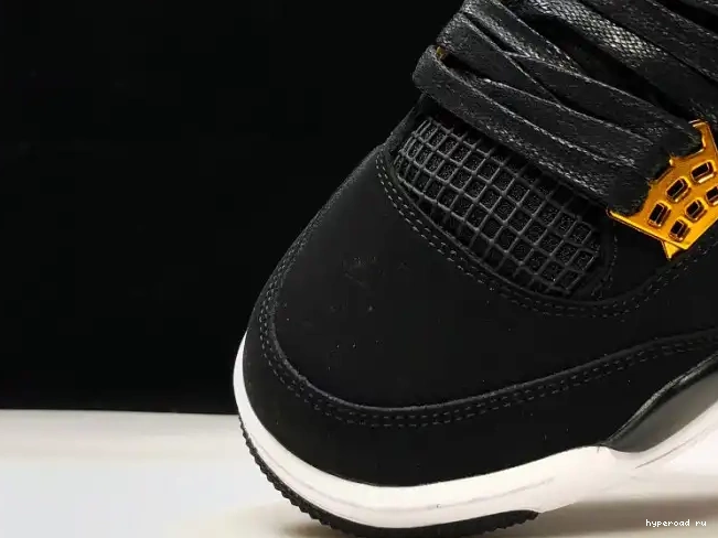 308497-032 Royalty Gold-White Jordan Black 4 Air Metallic 0416